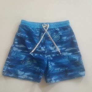 Islander boys blue swim trunks